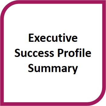 Read more about the Executive Success Profile Summary