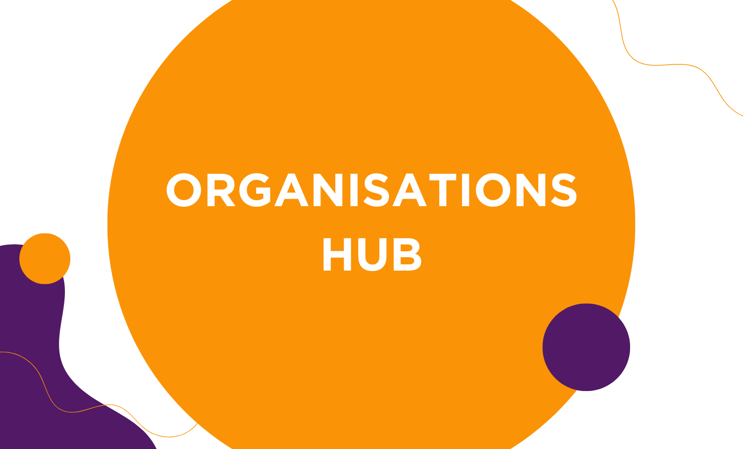 Organisational Hub inside light orange circle