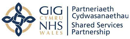 NHS Wales Shared Services with NHS Wales Logo
