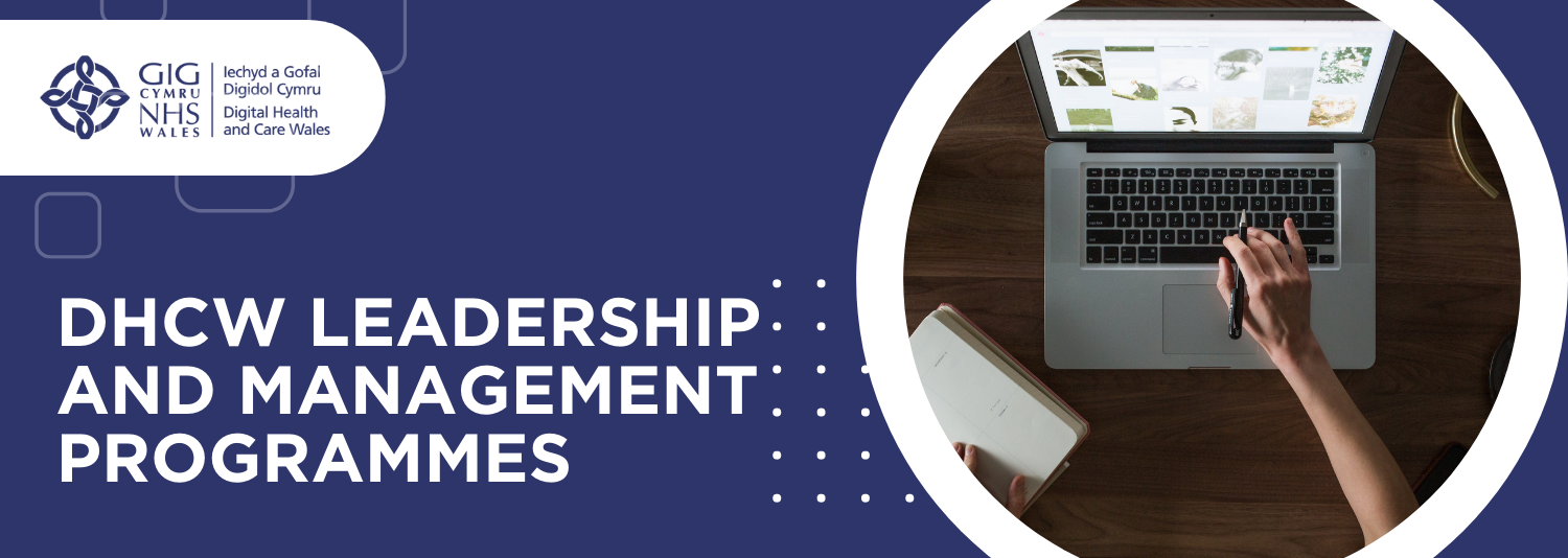 DHCW Leadership and Management Programmes Banner