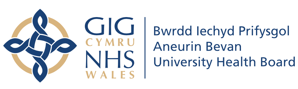 Aneurin Bevan University Health Board, with NHS Wales Logo