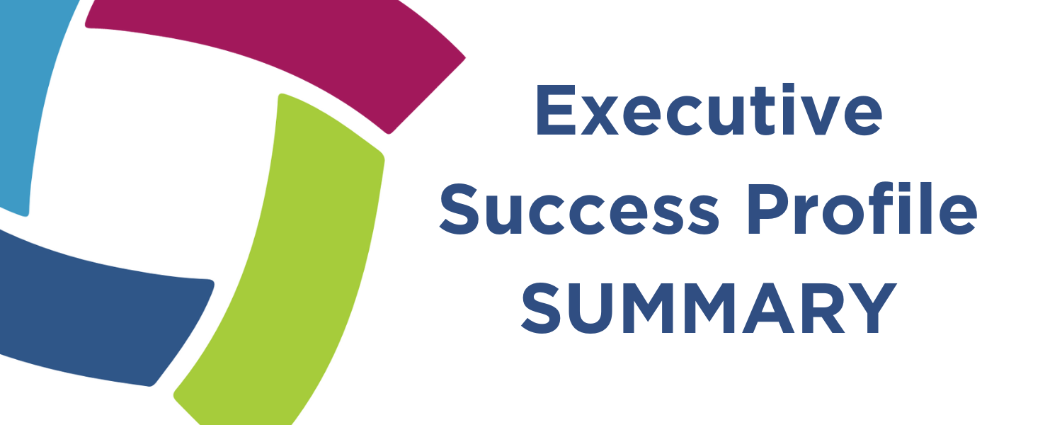 Executive Success Profile Summary