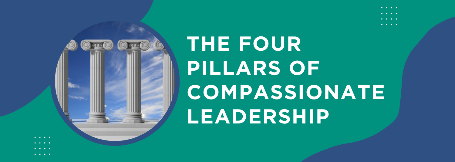 The Four Pillars of Compassionate Leadership Banner