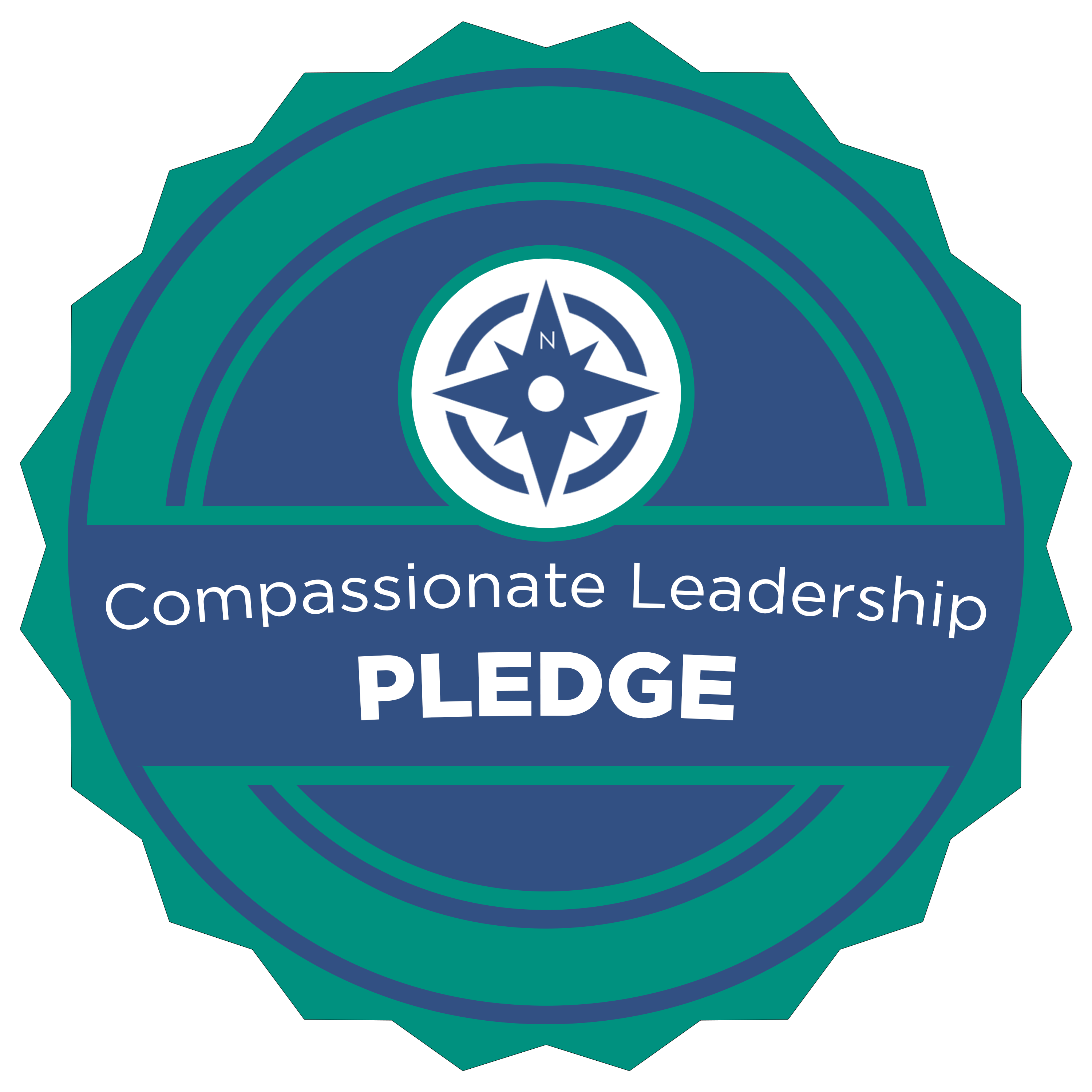 Compassionate Leadership Pledge Badge