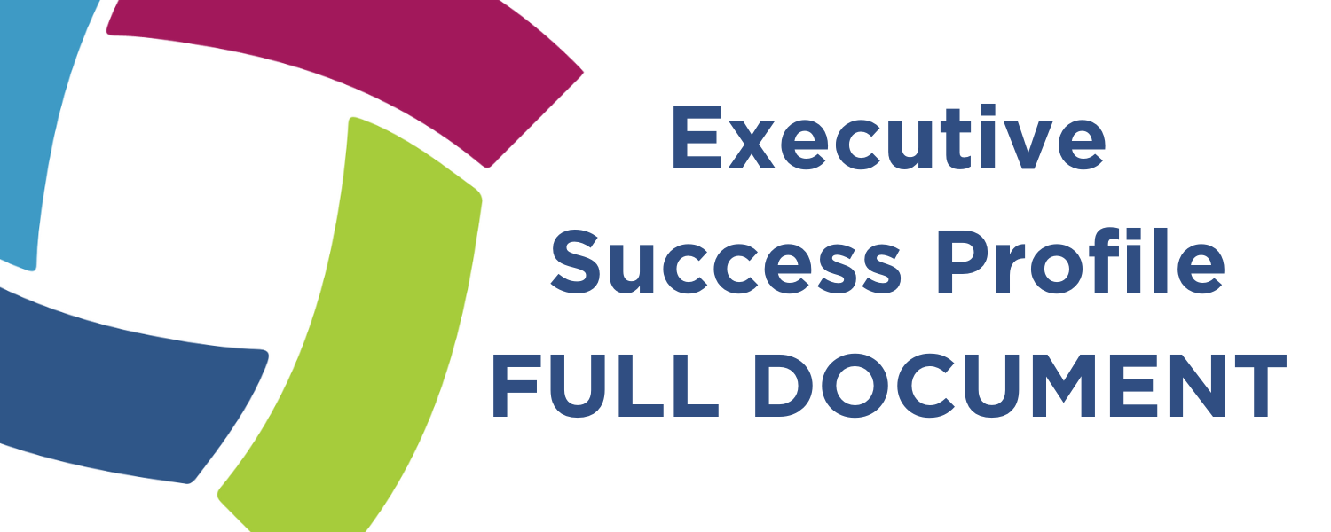 Executive Success Profile FULL DOCUMENT