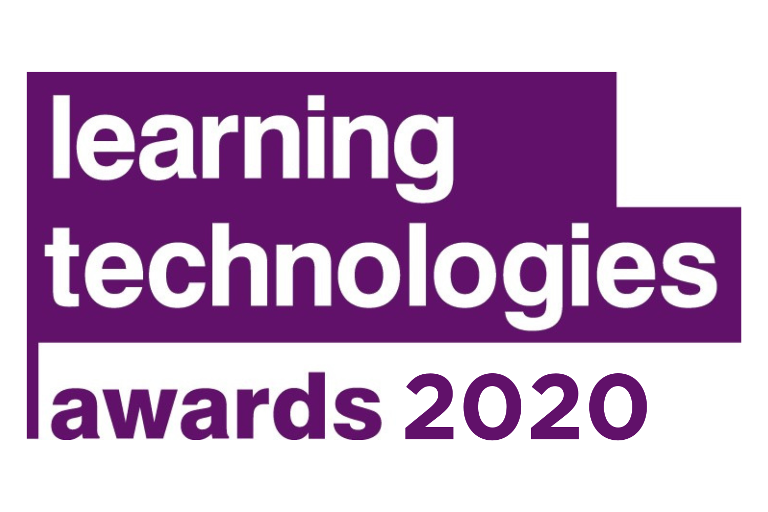Learning Technologies Awards 2020