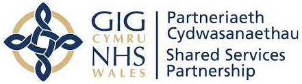 NHS Wales Shared Services with NHS Wales Logo