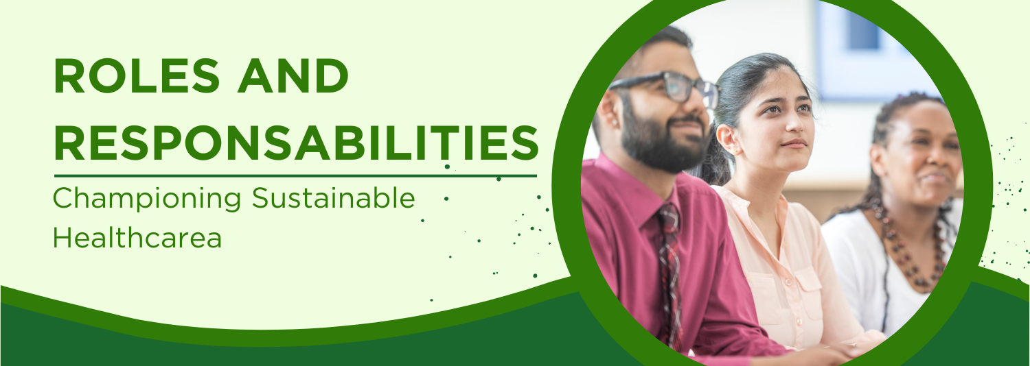 Championing Sustainable Healthcare Banner